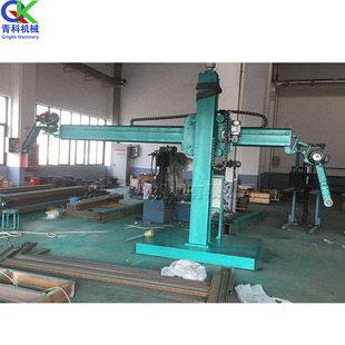 Small oil tank head grinding machine chemical industry stainless steel head grinding machine cylinder tank grinding equipment