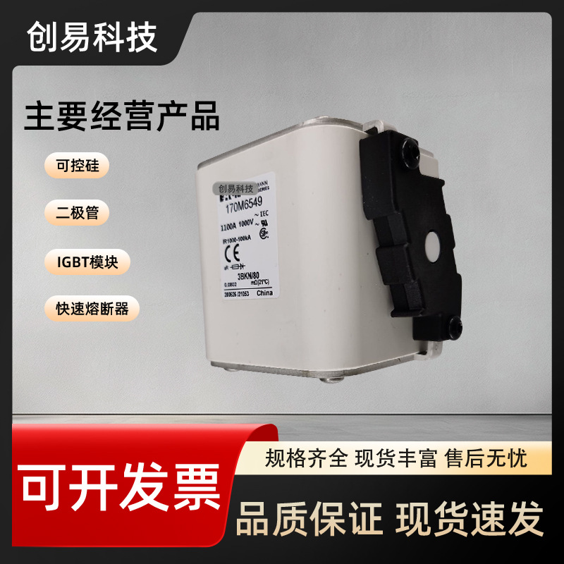 170M6613 170M6614 170M6615 170M6616 170M6617全新现货熔断器