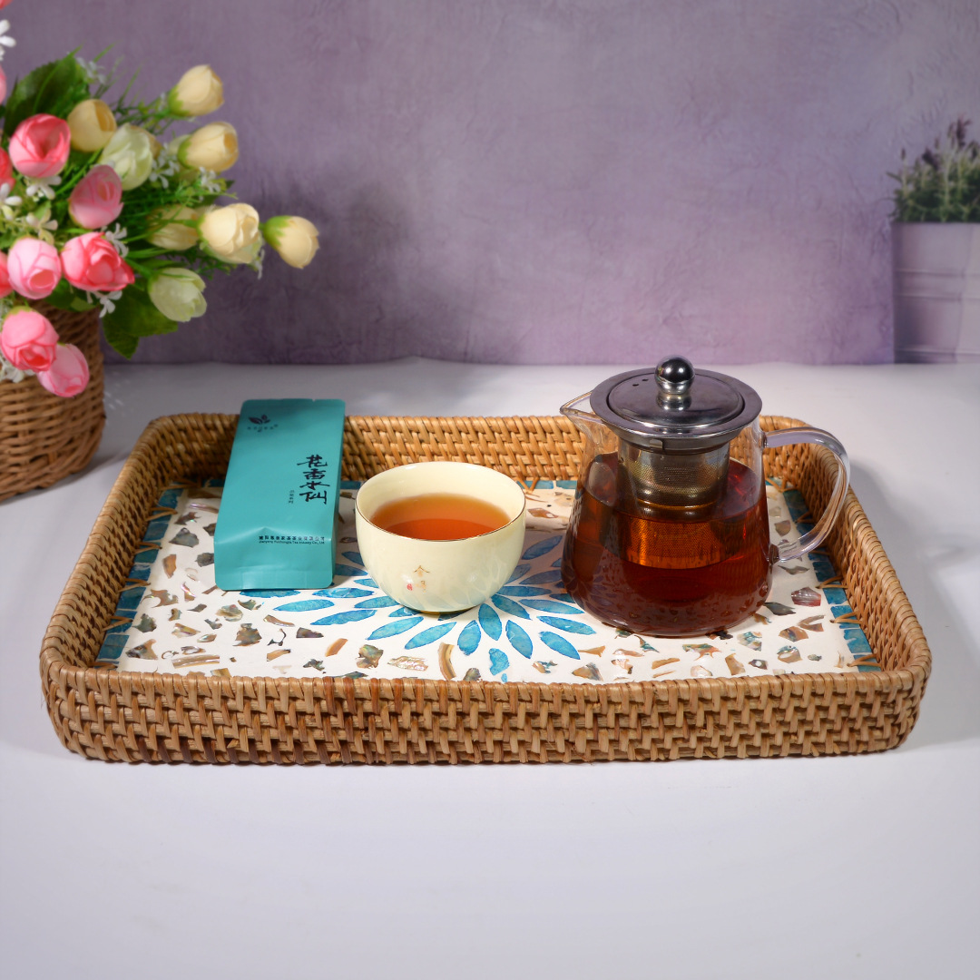 Handwoven Rattan Storage Basket With Lid And Inner Lining_voghion.com