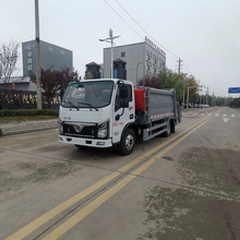 东风股份8方压缩垃圾车可以下地下室