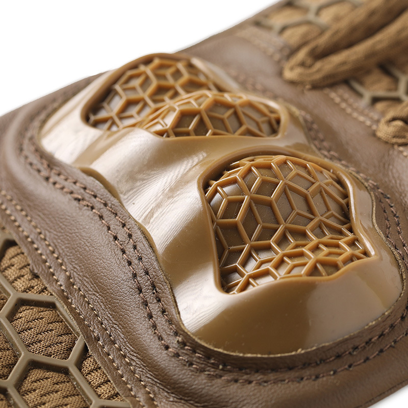 Guantes tácticos motocicleta de motocicleta de todo el camino guantes de medio dedo para montar al aire libre