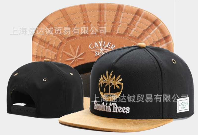 Mayorista comercio exterior sombrero plano sombrero ajuste sombrero sombrero de automóvil sombrero de moda americana sombrero de sol sombrero de sol