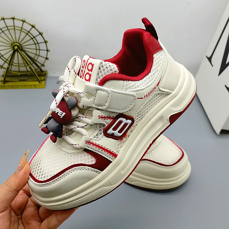 2026 nuevo 32 - 37 talla simple red de verano zapatos para niños zapatos para niños zapatos deportivos para estudiantes zapatos deportivos para niños
