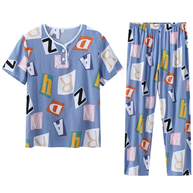 Pijama for boys, summer children's long-sleeve, for teenagers