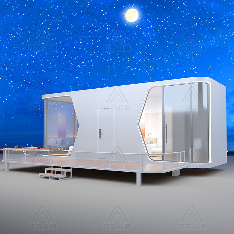 Red de celebridades cápsula espacial sala móvil área escénica Apple Cang B & B Oficina al aire libre Contenedor Weisu Hotel Lounge