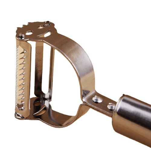 Stainless steel peeling knife household multifunctional peeling knife fruit vegetable melon peeling potato peeler grating artifact