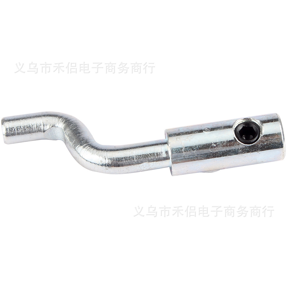 3 adjustable Z-shaped elbow throttle and brake cable ends for lawn mowers, mini bikes, go-karts, and dog scooters