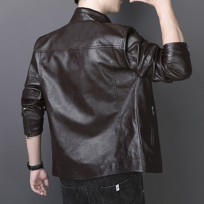 Демисезонная модная теплая куртка в корейском стиле,Slim fit