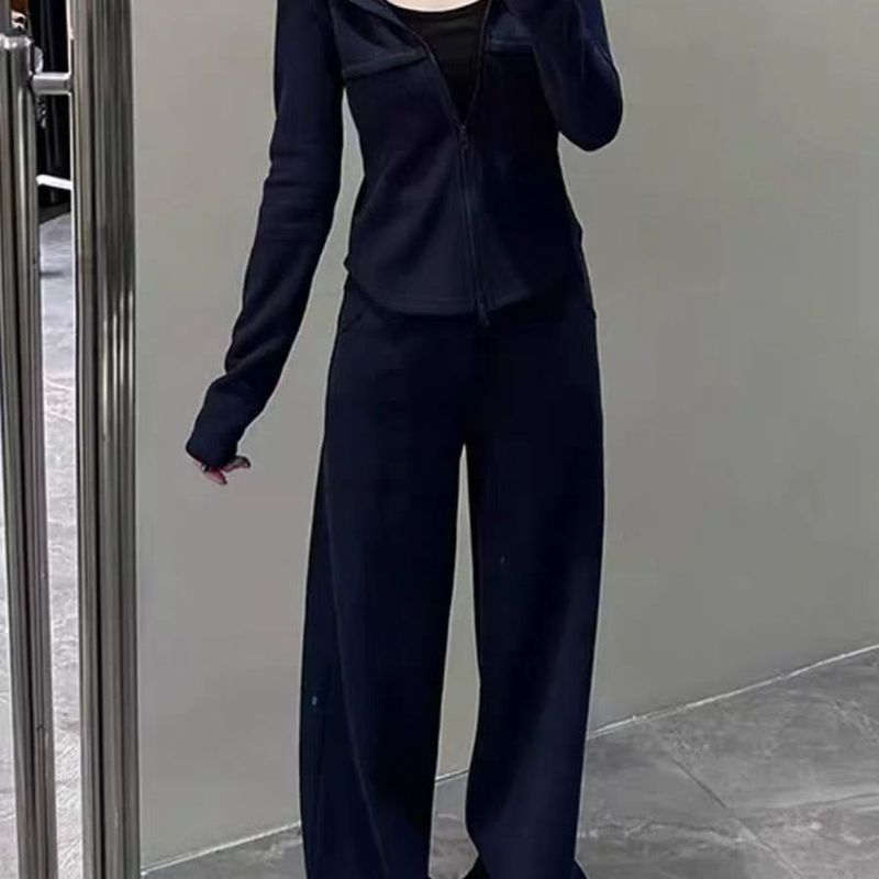 2025春季休闲减龄运动装套装女小个子洋气早春出游衣服高级感女装|undefined