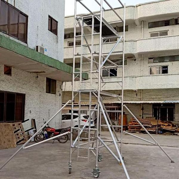 外贸建筑铝合金脚手架厂家创意款一件起订custom亚马逊速卖通脚手