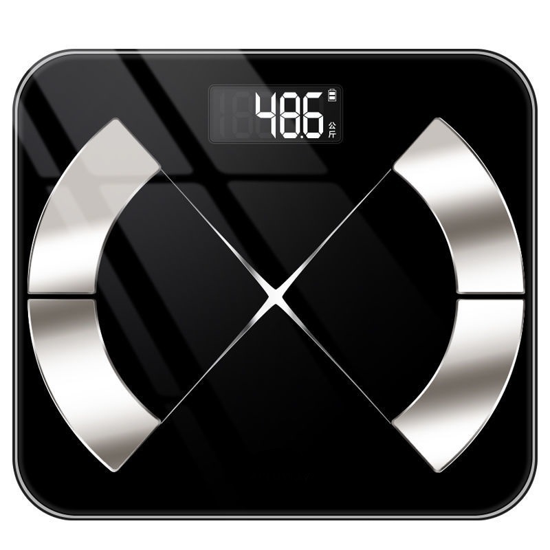 Báscula de grasa corporal para pérdida de peso Bluetooth inteligente y precisa medición de peso grasa carga corporal mujer hogar pequeña báscula electrónica