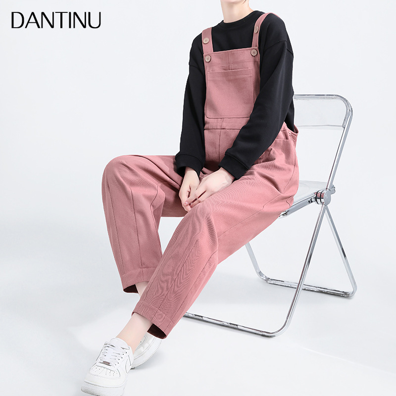 Pregnant women's suspender pants autumn new suit autumn thin spring and autumn loose plus size casual small autumn clothes for women