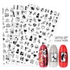 Nail stickers, cartoon fake nails, adhesive comics for nails, suitable for import, new collection, 3D