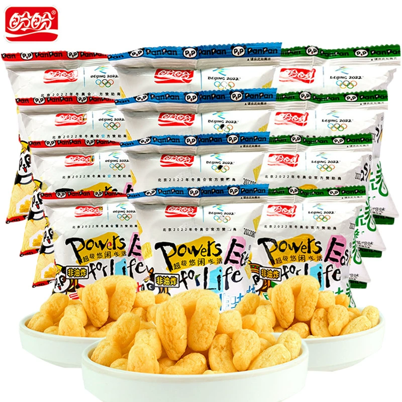 Кубики с куриным вкусом Panpan 8г, пшеничный вкус, маленькая упаковка, оптом, необжаренные, целая коробка, закуски, смешанная подарочная упаковка, продукты питания