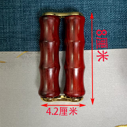 批发紫檀木乌木手部按摩器手部疏通经脉络滚轮式按摩解压手把件|undefined