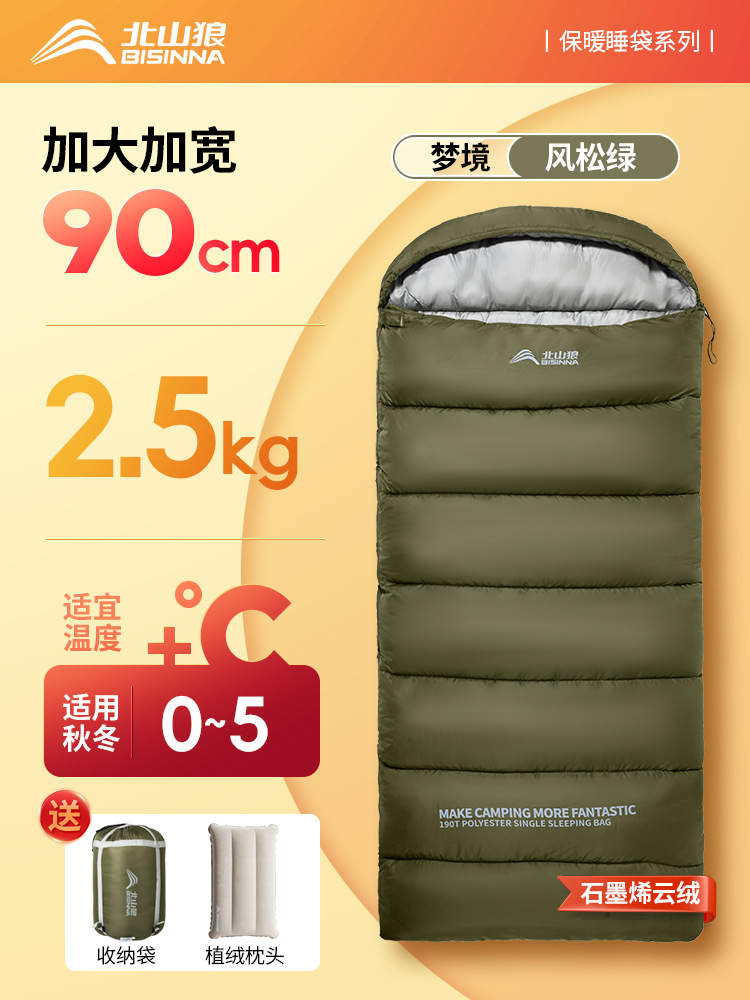 [그래핀] 2.5kg 윈드파인그린 [봄,가을 0-5°】베개를 보내세요