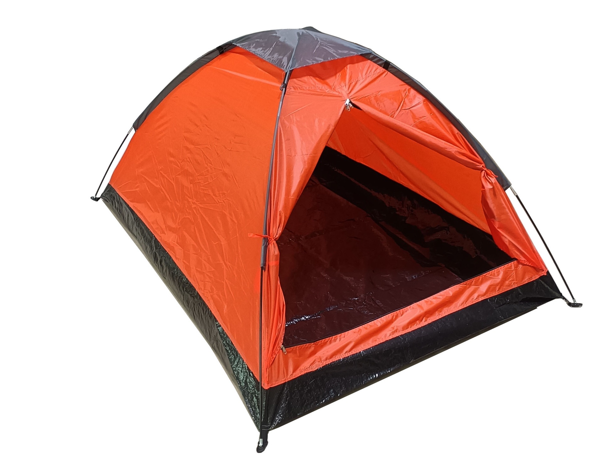 Venta directa de fábrica al aire libre doble adulto tienda de campaña suministros para acampar en la playa de una sola capa conveniente, instalación simple y rápida