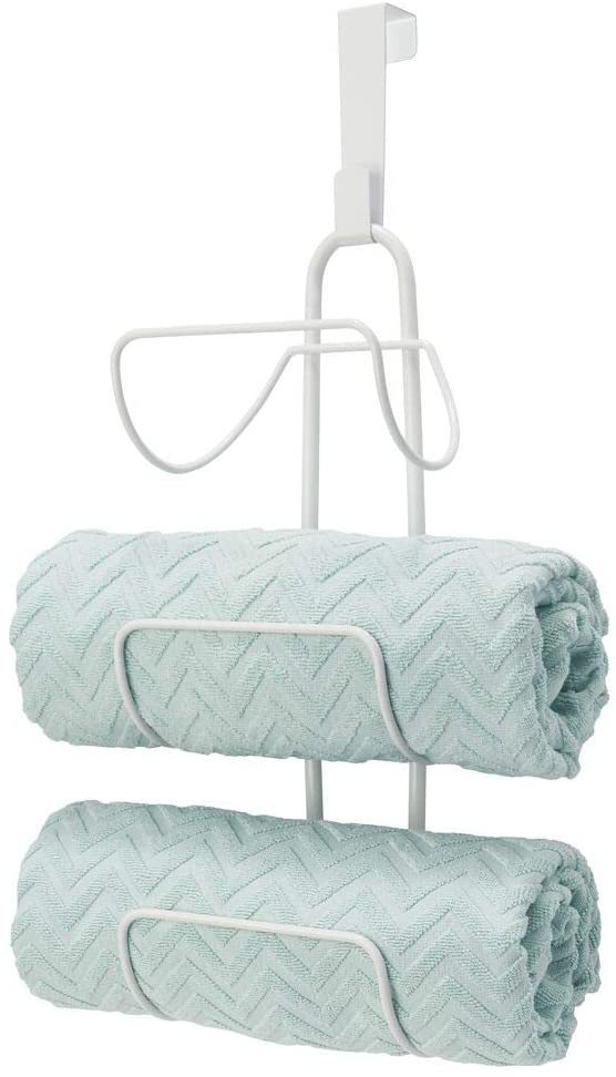 厂家直供铁艺壁挂式瑜伽垫泡沫滚筒架 毛巾架 展示架等