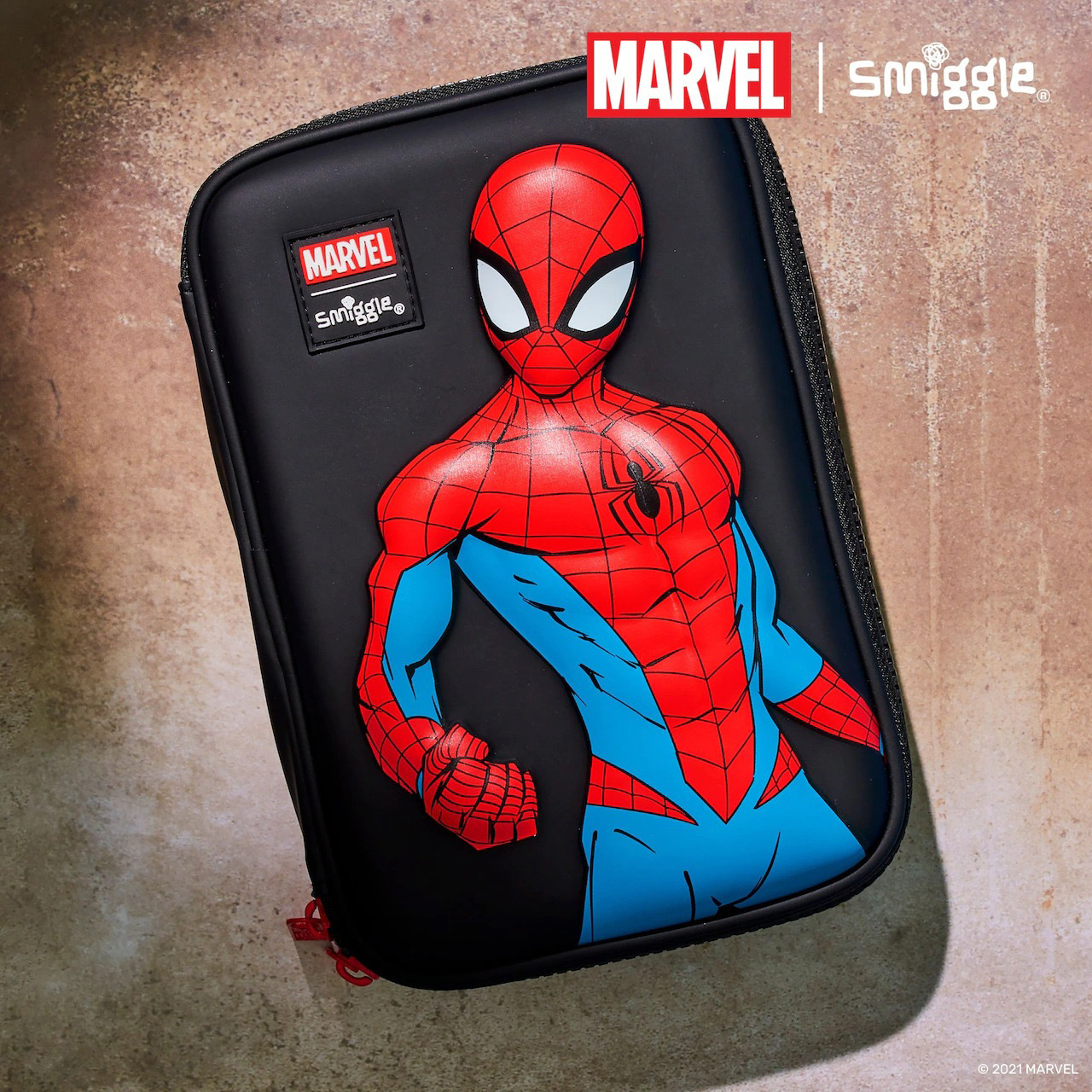 Australia smiggle Spiderman mochila escolar escuela primaria mochila bolsa de comida juego de papelería bolsa de lápices billetera taza de agua