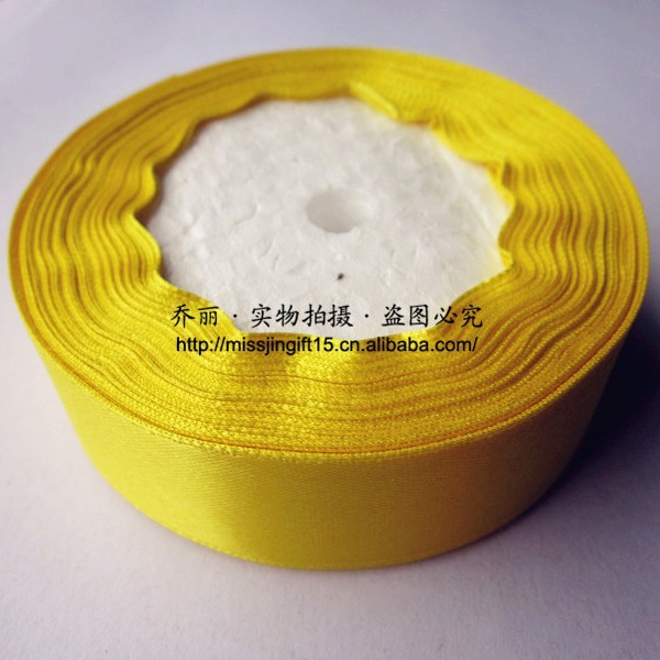 25MM cinta arco cinta caja de regalo decoración de flores cinta de poliéster Ropa Accesorios cinta 8 puntos