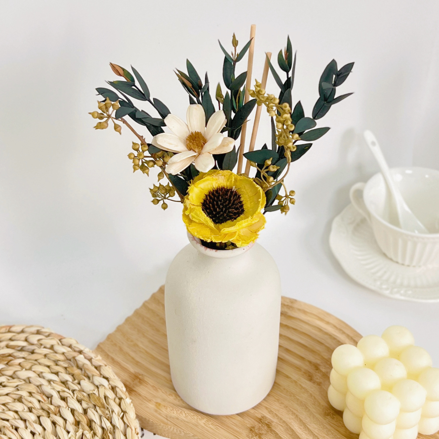 Elegant, Romantic Style Elegant Romantic Flower Dried Flower Preserved Fresh Flower Artificial Flowers