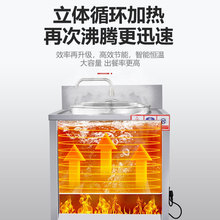 j8麻辣燙煮面桶煮面鍋電熱煮面爐商用方形湯面爐節能多功能鍋燃g3