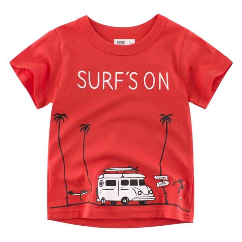 27 детская одежда, летняя новая модная детская футболка с короткими рукавами, Мужская детская одежда, топ с коротким рукавом, цельный