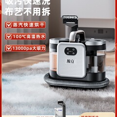 包邮鲸立布艺清洗机高温洗沙发蒸汽一体机床垫窗帘家用地毯神器清