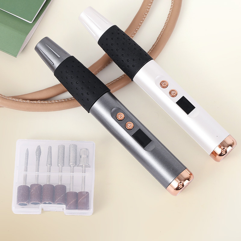 美甲打磨机便携笔式电动抛光磨指甲小型美甲店专用打磨头卸甲机器|undefined