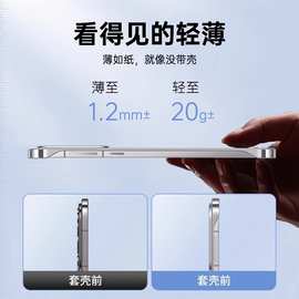 适用荣耀Magic4Pro手机壳Magic3透明无边框硬壳自带镜头膜保护套