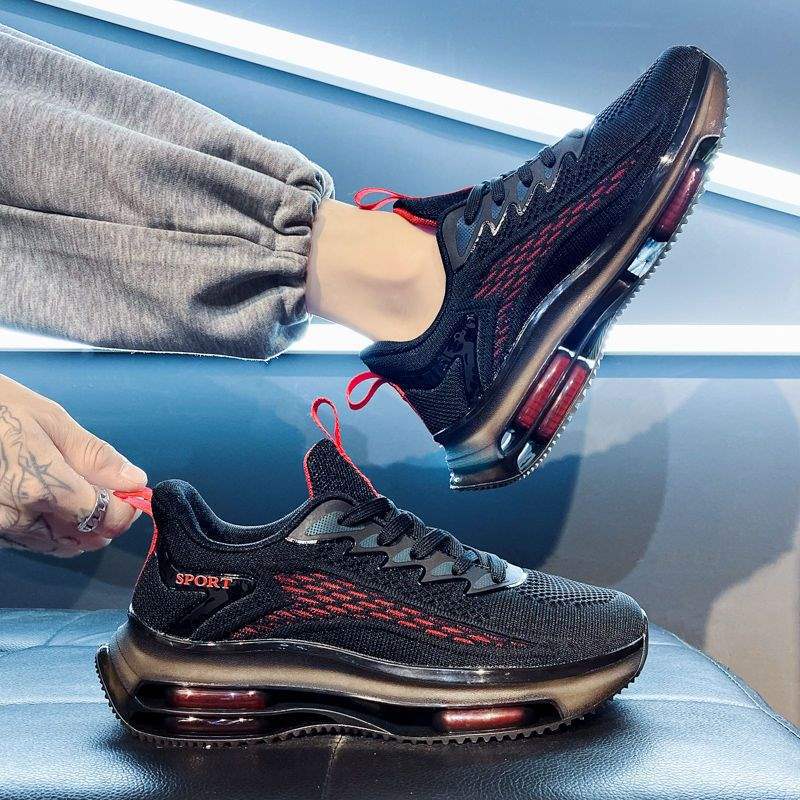Coconut Shoes for Men 2025 New Spring Style Fly-Knit Breathable Running Mesh Shoes Men's Casual Sports Basketball Shoes for Men