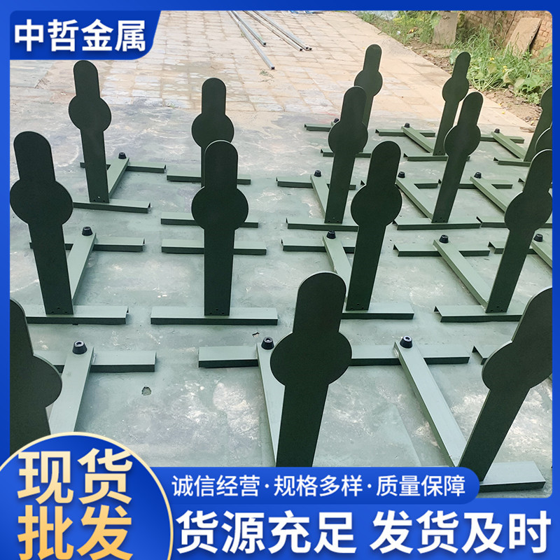 防弹钢板NP550防弹钢 可加工对抗靶 机枪靶 五位射击靶 量多价优