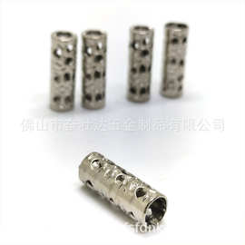 厂家直供6.5X19金属合金吊钟 鞋带头 尾夹啤咀适用于鞋带卫衣范围