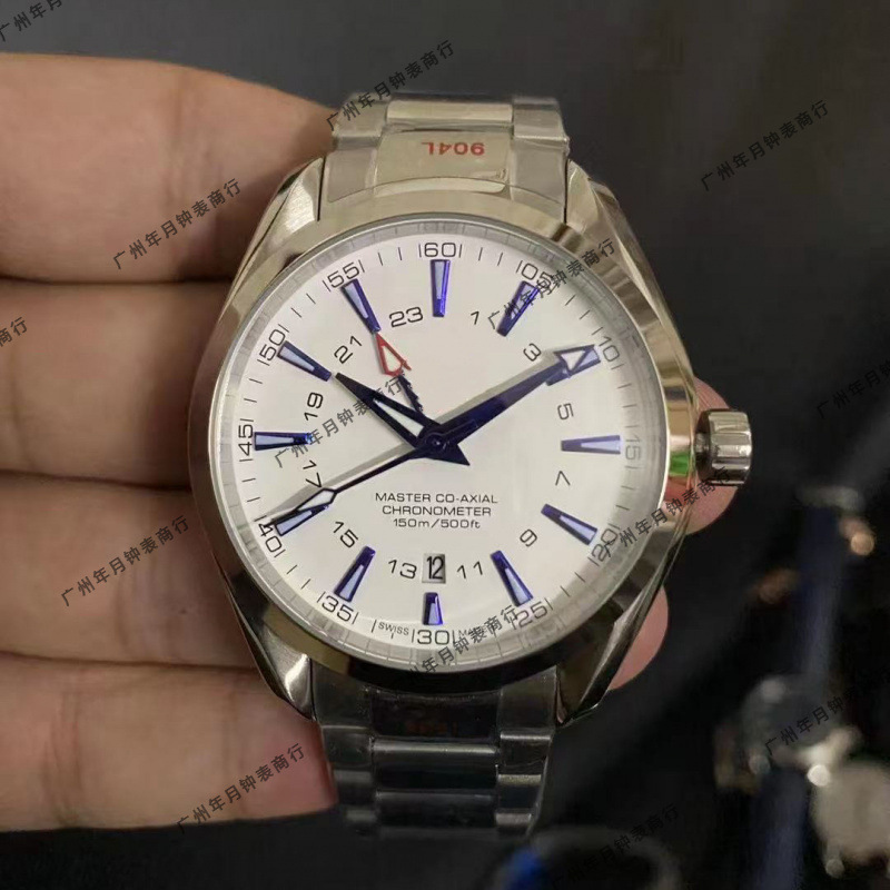 Omi Classic Butterfly 150 300 Series Mechanical Watch with Calendar, Luxury Men's Business Waterproof Watch