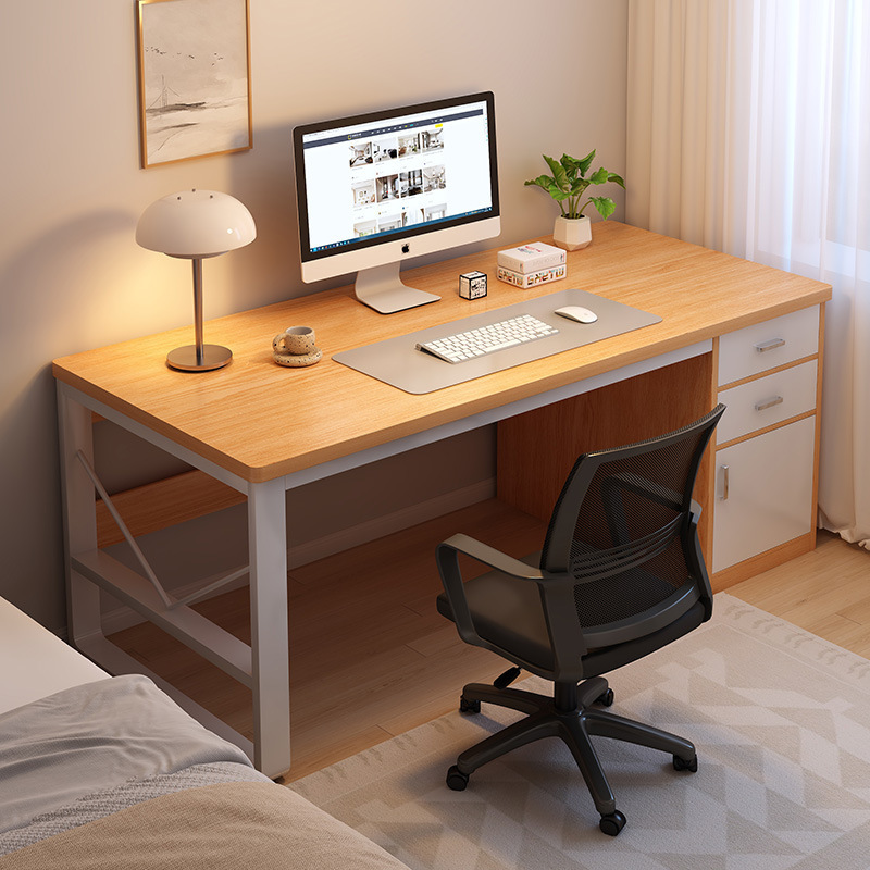 Computer Desk Desktop Bedroom Home Desk with Drawer Simple Modern Desk Student Study Table Writing Table
