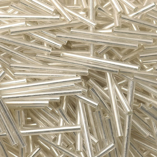 Λ￠▰℗◘┭♢☨ About 30MM tube beads 10 grams about 15 silver ☨❋❋