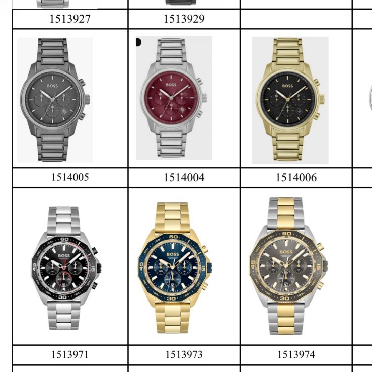 Boss商务手表石英机械手表下单前请联系客服