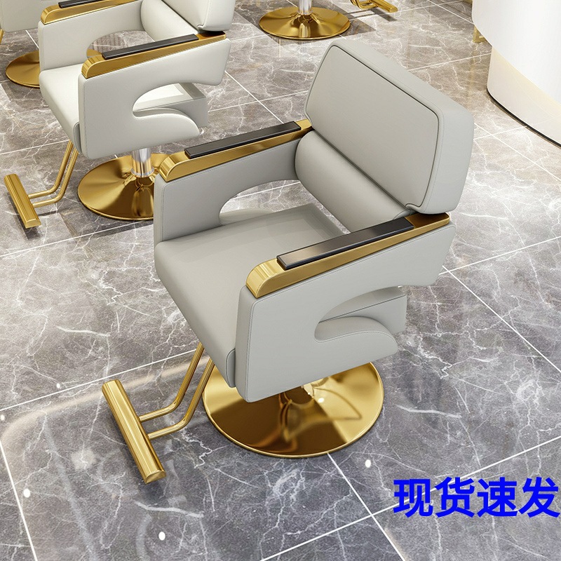 Se puede colocar el asiento especial de la peluquería, la silla de peluquería de corte de pelo, la silla de teñido en caliente giratoria y elevable, la silla especial de la peluquería