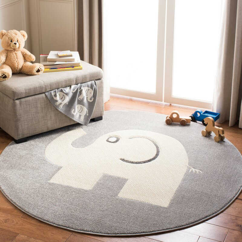Cartoon cute children's carpet for living room for bed