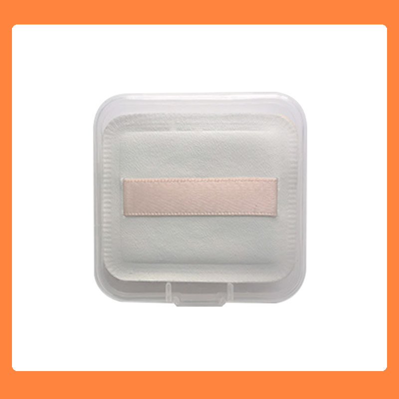 Bola de arroz triangular, borla de algodón de azúcar, cojín de aire, ropa súper suave, seca y húmeda, no es fácil de comer, base líquida, maquillaje, borla