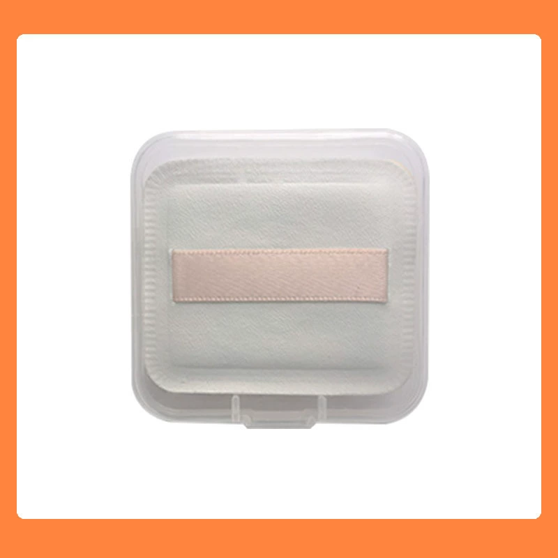 Makeup sponge — triangular cotton sponge, soft elastic for foundation & powder