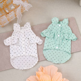 Рубашка для любимой собаки Pet Dog T -Fore Pet Olde Pet Clothing Spring Summer New 24 -точечная рубашка