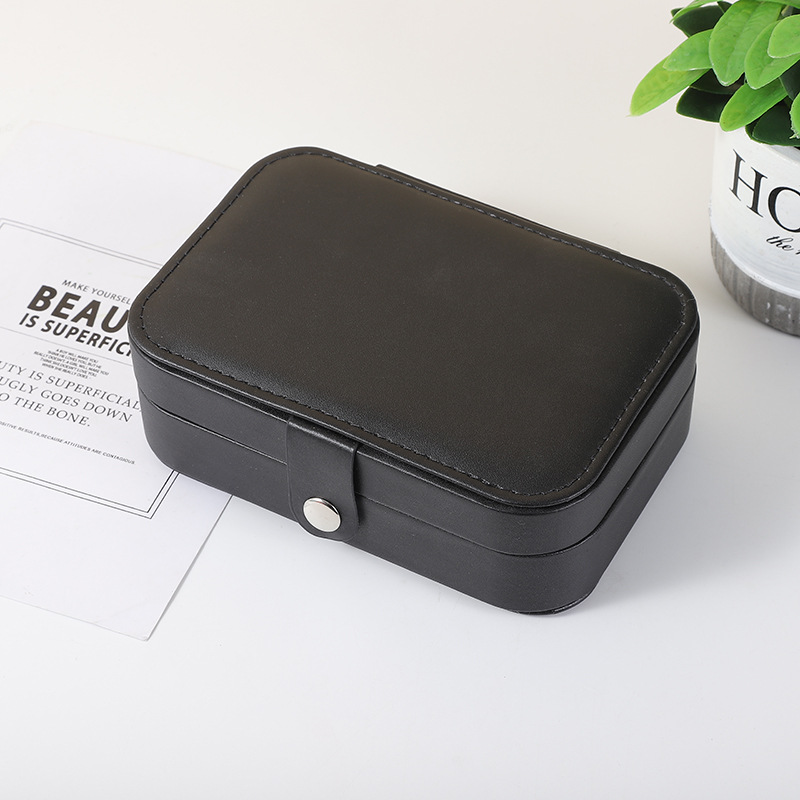 Necklace Ring Jewelry Storage Box Girl Style Portable Jewelry Box Small Earring Ring Jewelry Box