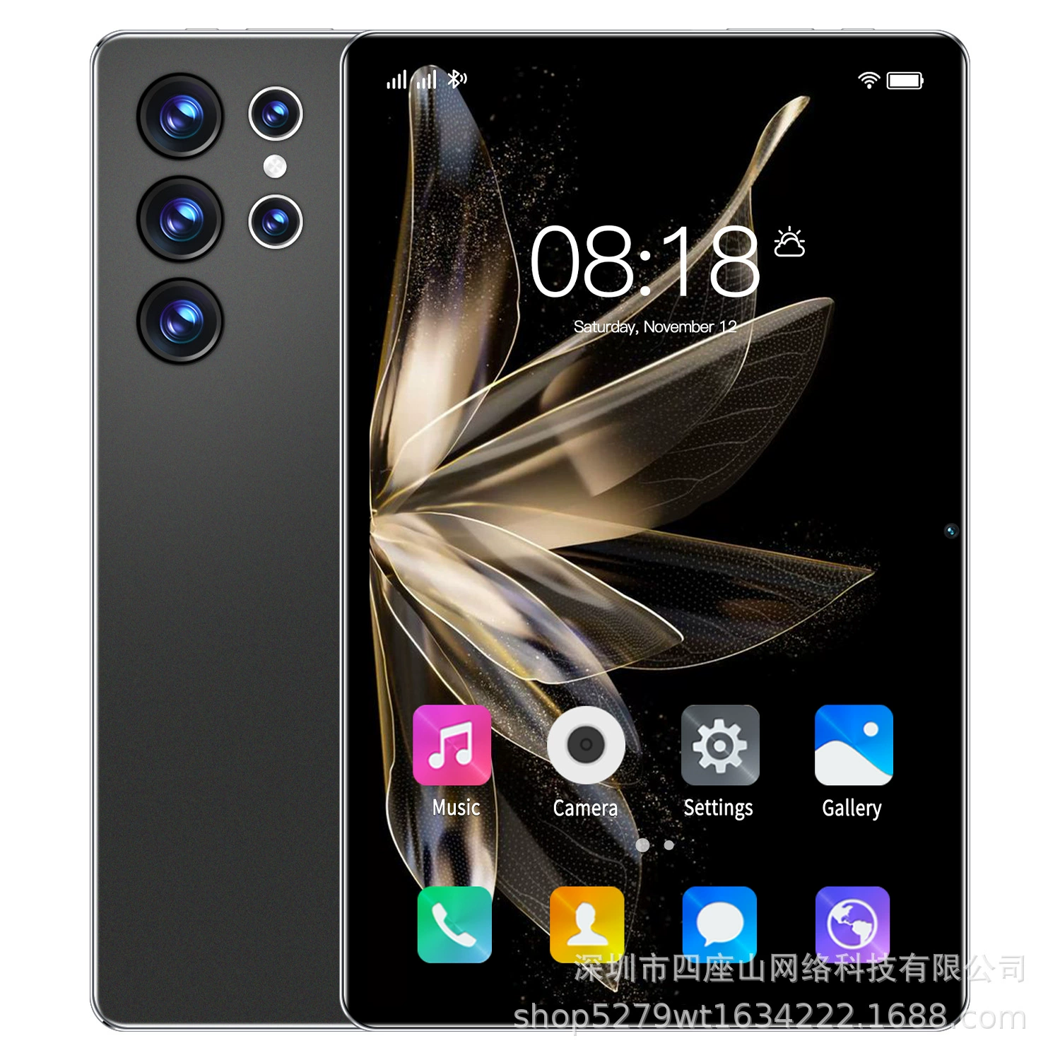 Планшет S23 Android, 10″ IPS 1280×800, 4 ГБ ОЗУ, 32 ГБ ПЗУ, 4G dual‑SIM