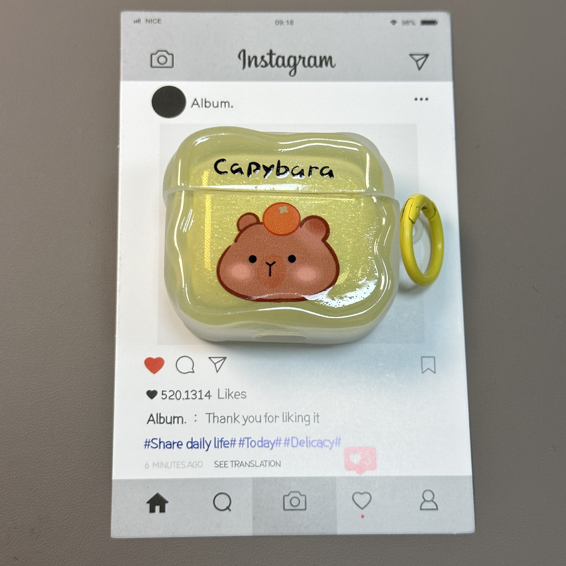 Funda de TPU para Auriculares Bluetooth AirPods 4 Pro 3
