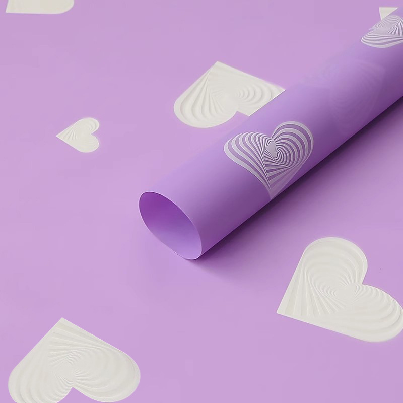 Huaxi Croatie amor papel de embalaje de flores de alta calidad papel de embalaje de flores diy impermeable florista papel de embalaje de flores