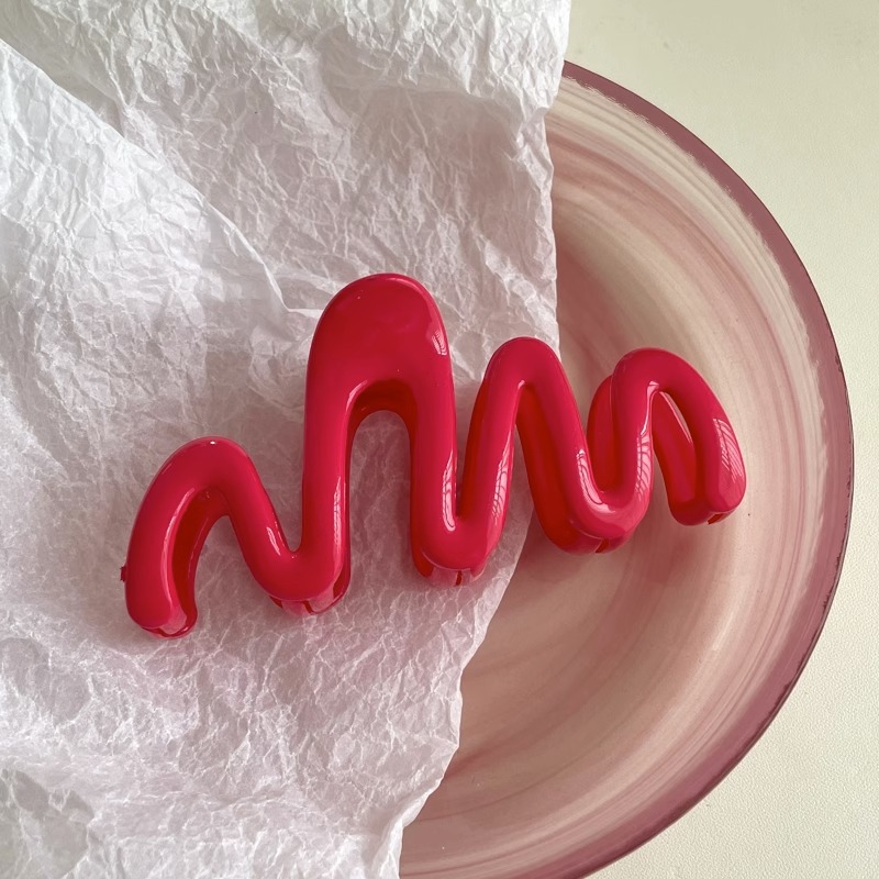 Pinza de Pelo Grande de Alta Gama para Mujer, Pinza de Pelo Acrílica Versátil para Cabello Grueso en la Parte Posterior de la Cabeza, Accesorio para el Cabello con Pinza de Garra.