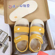 2023莆田工厂nb儿童包头凉鞋沙滩护脚凉鞋男童女童学步鞋一件代发
