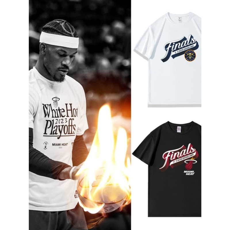 Hot Post-playoff T-shirt Men's East-West Champion Butler Basketball Training Suit Short Sleeve Suit