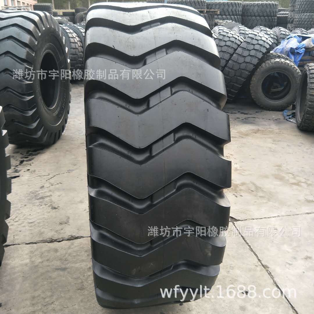 E3  大S花纹轮胎 23.5-25  斜交工程机械轮胎